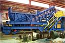 bulk material handling large vibratory feeder for a lead acid recycling plant